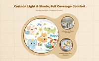 Car sun & cover screen, Solar Protector, magnetized Attachment, Privacy, Universal Fit, Side pane sun shield for infant, Kids, animals