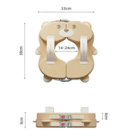 Non Inflatable Baby Buoy Easy to Wear Newborn Swim Coach Cute Bear Design