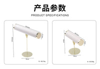 高级硅藻皮首饰架金属T形架手表手链手镯手串项链架珠宝陈列展示