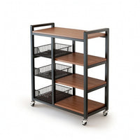 Kitchen Storage Rack Sturdy Furniture Stable for Pantry