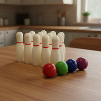 Parent-Child Interactive Kids Bowling Set Mini Bowling Toy Indoor Skittles Set