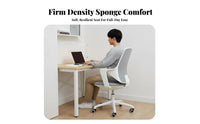 Wheeled Computer Chair Support rotate Seat Ergonomic Design for Bedroom
