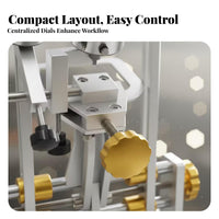Dial Indicators Disc Brake Rotor Truing Stand Metal Frame Wheel Truing Stand