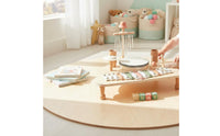 Multifunction Percussion Toy Portable Wooden Xylophone Table Early Learning