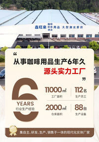 跨境新款简约抽屉式咖啡敲渣盒可拆装商用意式咖啡机废粉渣盒加厚