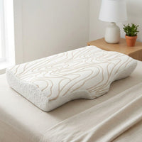 Memory Foam Pillow with Washable Cover Slow-Rebound for Side Sleepers