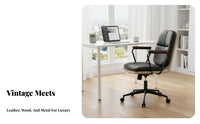 Armless rotate Chair with casters Height Adjustable Computer Seat Rolling Casters Padded padding for Students, Women