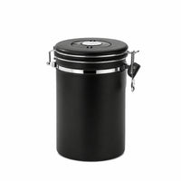 Coffee Canister with Scoop Sealed Coffee Canister High Quality for Pantry