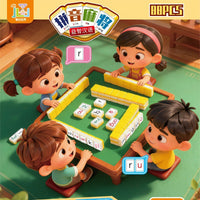 English Mahjong Educational Card Game for Kids