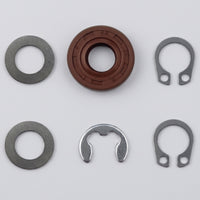 6 Pieces Shaft Seal Kit with Washers Compatible Snap Fastener Hardware for Appliance Servicing