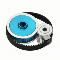 TT02 Belt Drive Low Noise Belt Drive Gear Metal Kit Transmissions Gear Kit
