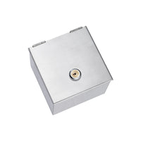 Stainless Steel Anti-Theft Electrical Outlet Protective Box 86 Type Wall Switch Socket Box Waterproof for EV Charger