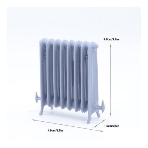 Miniature Heating Unit Model Realistic Design Dollhouse Heating Unit Highly