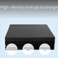 Aquarium Biochemical Filter Sponge, Cuttable, Resilient