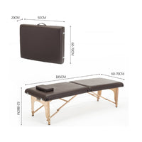 Foldable Portable Massage Table Lightweight Folding Spa Bed Easy to Clean Folding Treatment Bed Waterproof for Beauticians