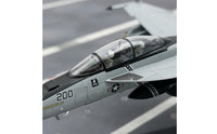 Detachable Landing Gear 1/72 Scale F/A-18F Model Highly Detailed F/A-18F Super Hornet Model Includes Display Represent Collectors Enthusiasts, Desk Decoration