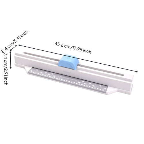 30-Hole Punch One-Time Loose-Leaf Puncher Precision for Classroom, Professionals