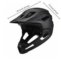 Full Face Mountain Bike Helmet Ventilation Fullface Mountain Bike Helmet Vented Design for Adults