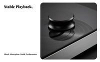 LP Disc Stabilizer Aluminum Construction Record Weight Stabilizer Vibration Dampening Record Weight for Audiophiles, DJs, High-Fidelity System