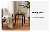 Small Square Side Table Easy Assembly Small Square Table High Load Capacity