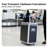 Desktop Computer Transport Box Security Lock Equipment Case for Gamers, Students