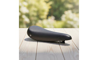 Padded Bike Saddle with Metal Bracket Long Banana Saddle Wide Banana Seat Long-Lasting for Adults