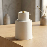 B22 to E27 Light Fitting Adapter for Home Lighting, Heat Resistant White PA Electrical Adapter, 4A Rated Current Bulb Base Adapter, 1 Pack Unit