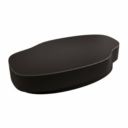 Bean Shaped Coffee Table Minimalist design Storage Coffee Table Italian Inspired Sturdy Construction for Families, Adults
