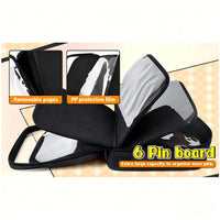 Enamel Pin Display Book Small Collection or Travel Pin Trading Book Pin Collection Display Bag
