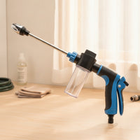 Car Wash with Foam Bottle Multifunctional Long Wand Sprayer Labor-Saving