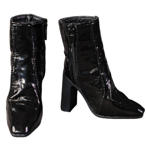 High-Heel Ankle Boots Slim Fitted Shaft BJD Doll Boots Handmade