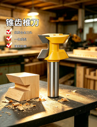 Woodworking Milling Cutter 120 Degree Tenon Joiner Slotting Cutter