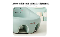 Inflatable infant Sofa Portable Sit-up Training Chair Safety Guardrails for Babies