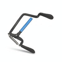 Brick Clamp Brick Handling Tool Brick Lifting Tool Brick Tong Blue Handle Comfortable Lever Thick Steel Suitable for Heavy Duty Masonry Tasks