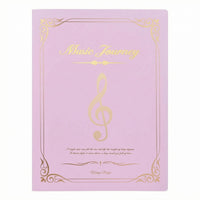 Hard Cover A4 Music Score Folder Treble Clef Sheet Music Binder