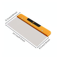Rust Proof Stainless Steel Putty Wall Scraper Tool Long-Lasting Plaster Scraper Ergonomic Handle for Painters, DIY Enthusiasts, Construction Workers, Plastering, Painting Setup, Home Improvement
