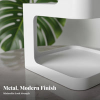 Multi-Tier Metal Stand Minimalist Design Nightstand adaptable Use for Homeowners