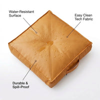 Floor Cushion 50x50, Modern Minimalist Seat Cushion, Pillow, Waterproof Wear-Resistant, Bedroom Livi - Image 5