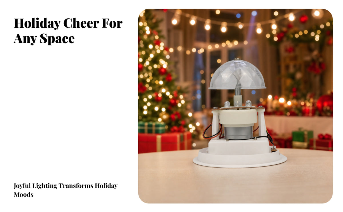 Multicolor Light Base with Dome Lid