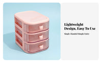 Compartmentalized organizer with Drawer Multifunctional for Desk, Dorm Room, Artists
