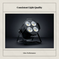 Four-Lens COB LED Spotlight for Weddings, Banquets, Stage Lighting