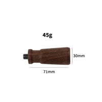M10 Portafilter Handle Replacement Part Wooden Portafilter Handle for Cafe