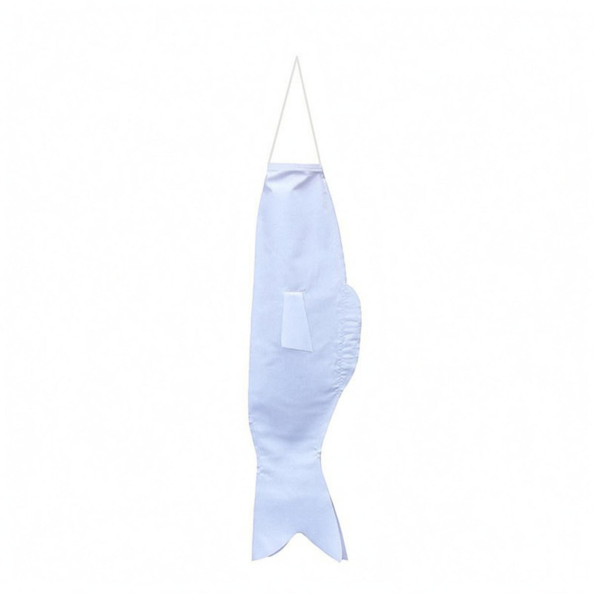 DIY Paintable Carp Streamer Blank Carp Flag Hanging Loop Koinobori Flag Tapered Tail