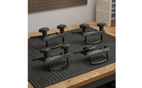 Securing Straps Roof Box Mounting Kit Safety Pads U-Bolt Clamp Kit Threaded Metal Bolts Roof Box U-Bolt Bracket Scratch Protection
