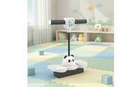 Indoor Balance Board with Handlebar Concentration Hopping Toy Active Jumping Coach Safe for Children, Toddlers