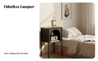 Narrow Ribbon-Form Stand Nordic design Nightstand adaptable Use for Living Room