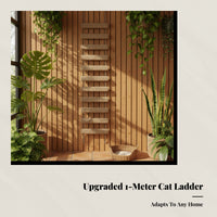 Cat Climbing Rope Ladder, Multi-Purpose Bridge, Suspended Scratcher for Cat Enclosure, Shelf Connector