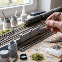 N Scale 1:160 Wall 3D Printed Architectural Miniature Model for Diorama Scenery