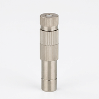 Adjustable Brass Spray Nozzle for, 6mm/8mm Spray Copper for Patio, Greenhouse No #variant:6mm Two-Section Nozzle Type 2