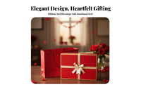 Paper Gift Box, Large Red Wedding Favor, Creative Holiday Gift Packaging, High-End Empty Box